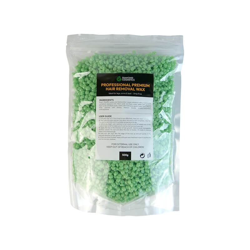 Wax Beads (Green) - 500g - Professional Hair Removal-0