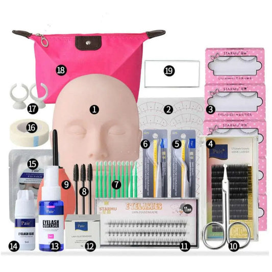 Glam Lash Mastery: Complete Eyelash Extension Kit-0