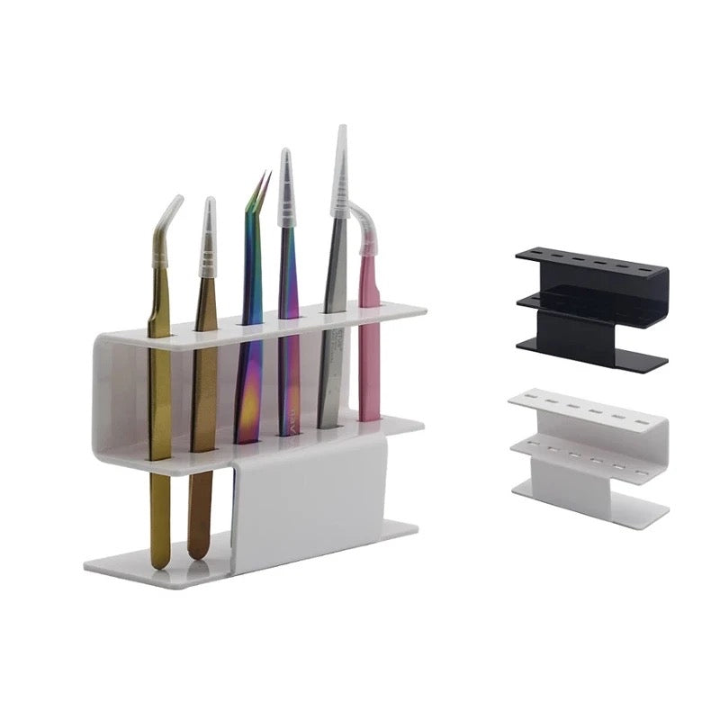 Miosh Eyelash Extension Tweezer Stand - 6 Slot White-0