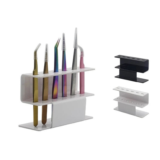 Miosh Eyelash Extension Tweezer Stand - 6 Slot White-0